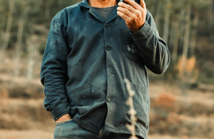 man wearing coach jacket, article about fashion